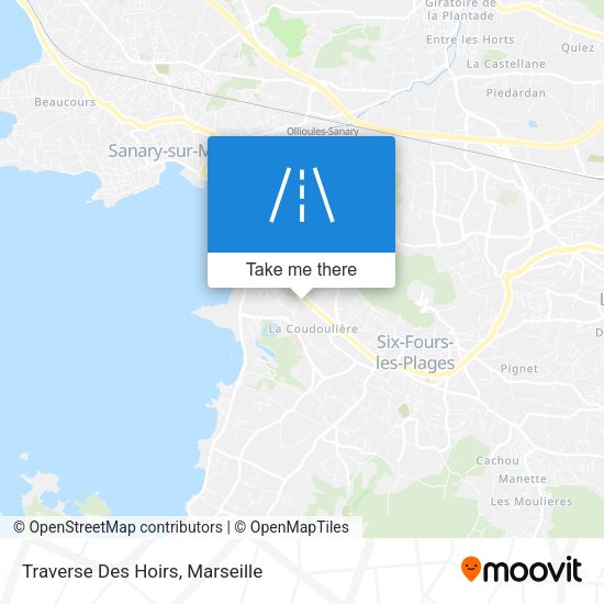 Traverse Des Hoirs map