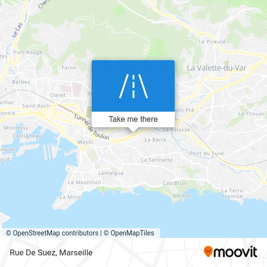Rue De Suez map