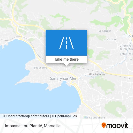 Impasse Lou Plantié map