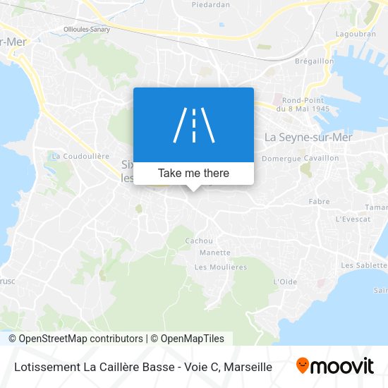 Lotissement La Caillère Basse - Voie C map