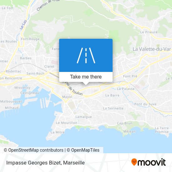 Impasse Georges Bizet map
