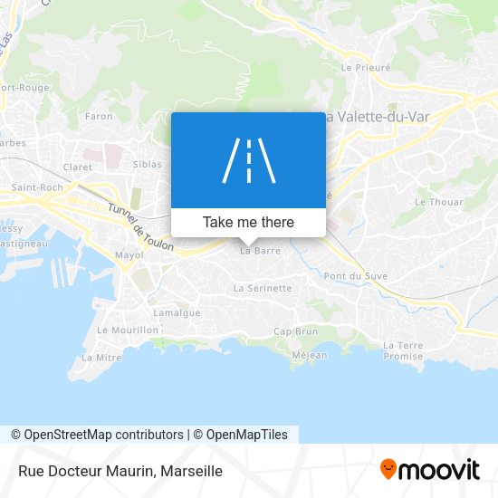 Rue Docteur Maurin map