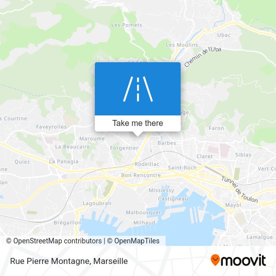 Rue Pierre Montagne map
