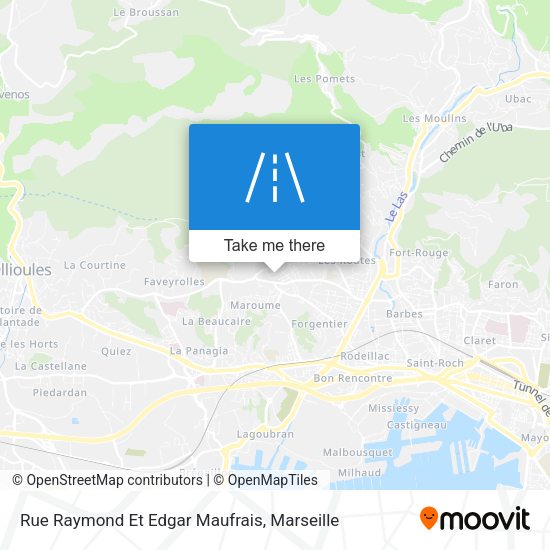 Rue Raymond Et Edgar Maufrais map