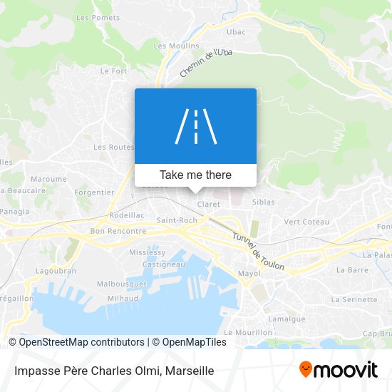 Impasse Père Charles Olmi map