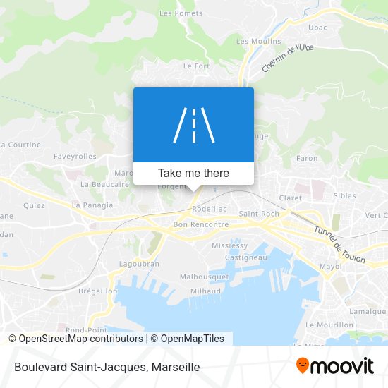 Boulevard Saint-Jacques map