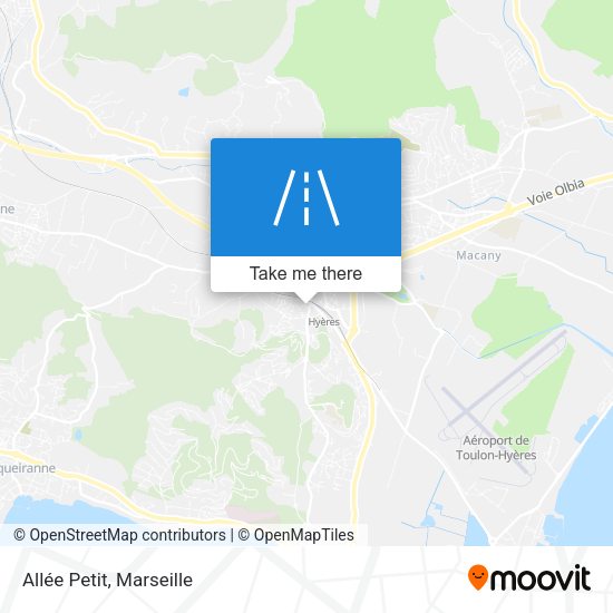 Allée Petit map
