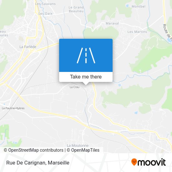 Rue De Carignan map