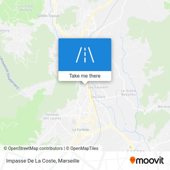 Impasse De La Coste map