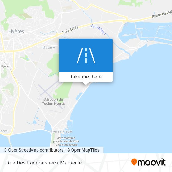 Rue Des Langoustiers map