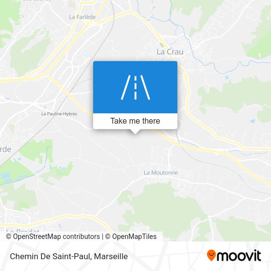 Chemin De Saint-Paul map
