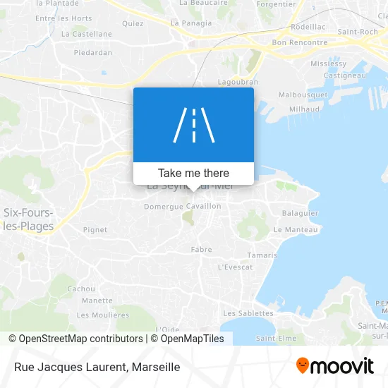 Rue Jacques Laurent map