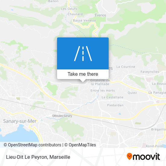Lieu-Dit Le Peyron map