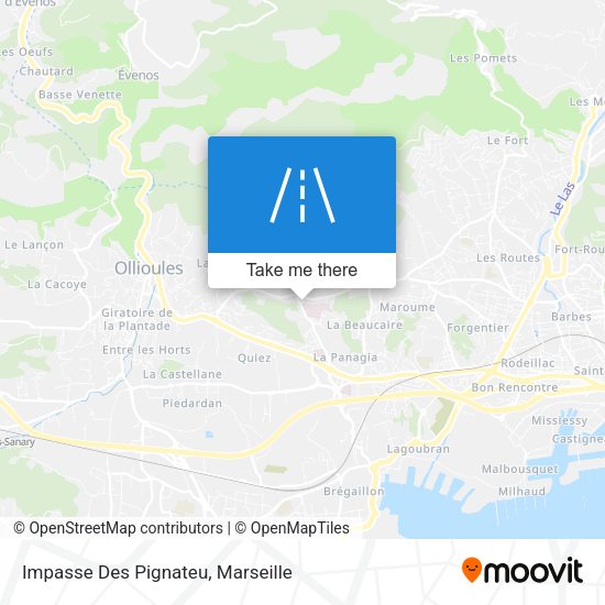 Impasse Des Pignateu map