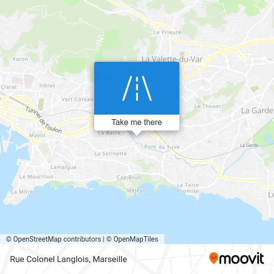 Rue Colonel Langlois map