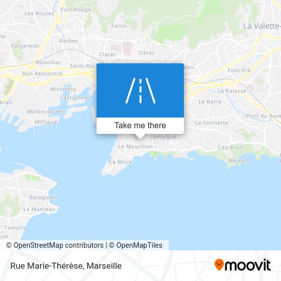 Rue Marie-Thérèse map