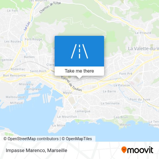 Impasse Marenco map
