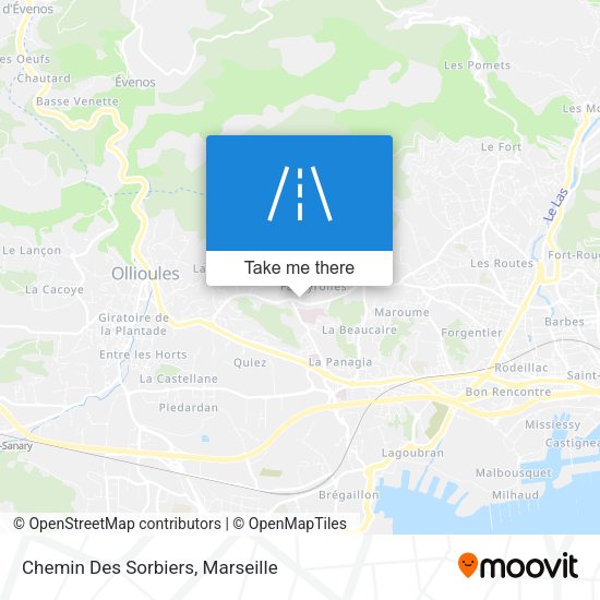 Chemin Des Sorbiers map