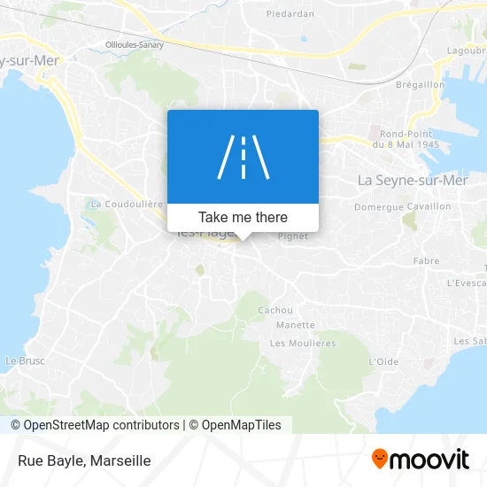 Rue Bayle map