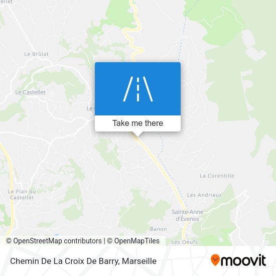 Chemin De La Croix De Barry map