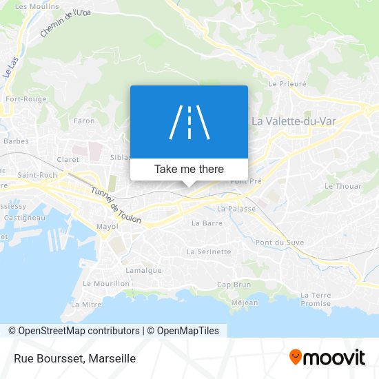 Rue Boursset map