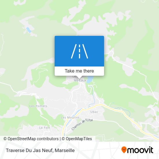 Traverse Du Jas Neuf map