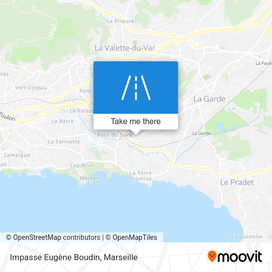 Impasse Eugène Boudin map