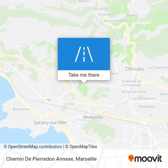 Chemin De Pierredon Annexe map