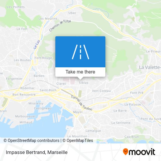 Impasse Bertrand map
