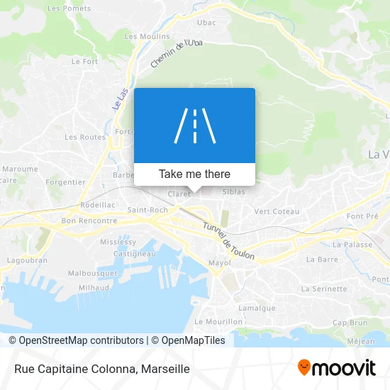 Rue Capitaine Colonna map