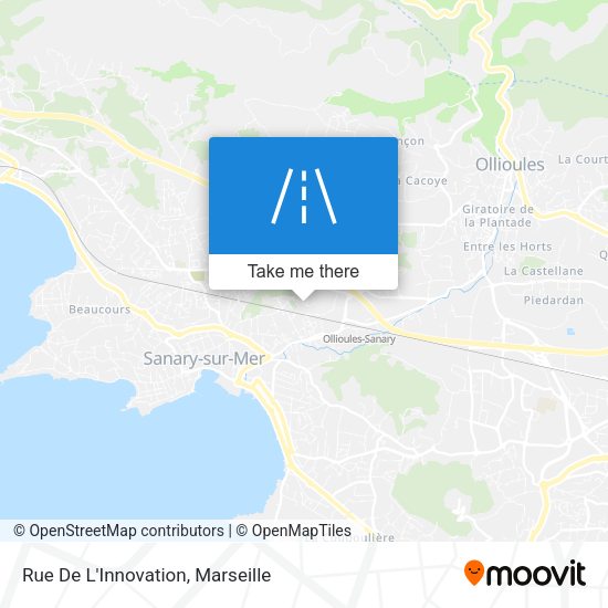 Rue De L'Innovation map