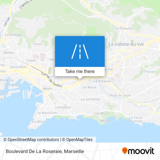 Boulevard De La Roseraie map