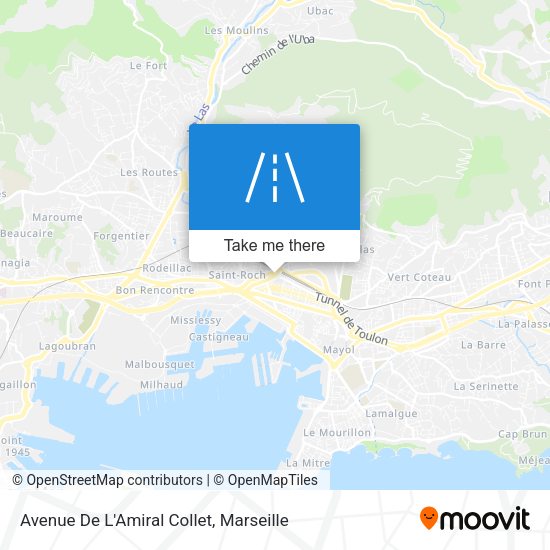 Avenue De L'Amiral Collet map