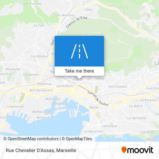 Rue Chevalier D'Assas map
