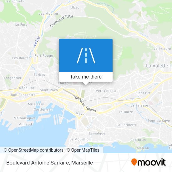 Boulevard Antoine Sarraire map