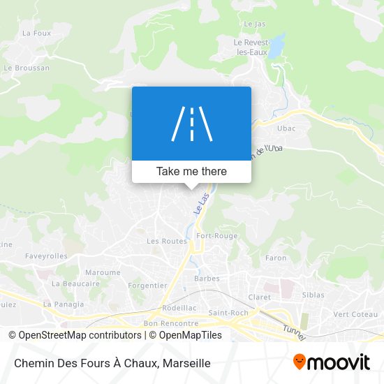 Chemin Des Fours À Chaux map