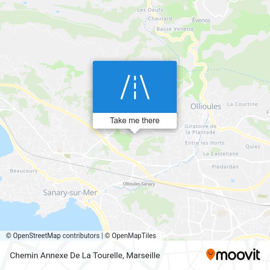 Chemin Annexe De La Tourelle map
