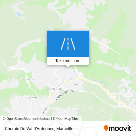 Chemin Du Val D'Ardennes map