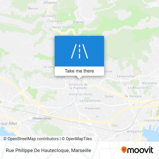 Rue Philippe De Hautecloque map