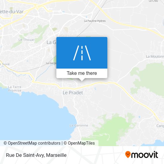 Rue De Saint-Avy map