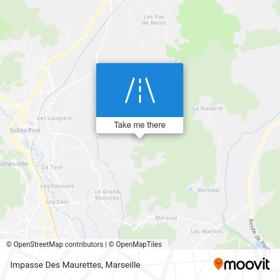 Impasse Des Maurettes map