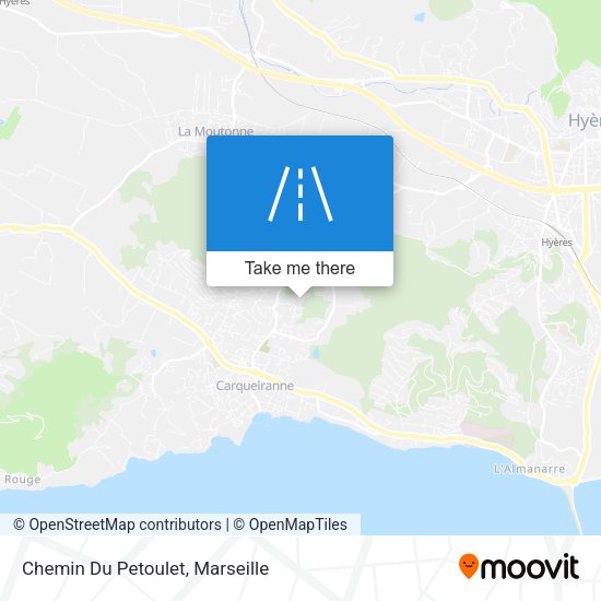 Chemin Du Petoulet map