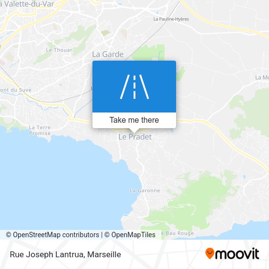 Rue Joseph Lantrua map