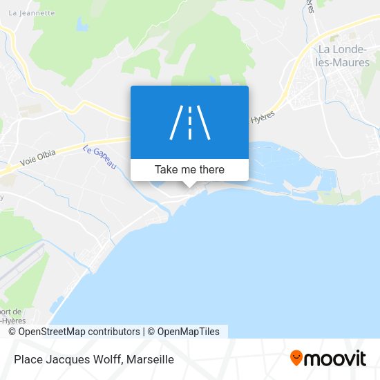 Place Jacques Wolff map