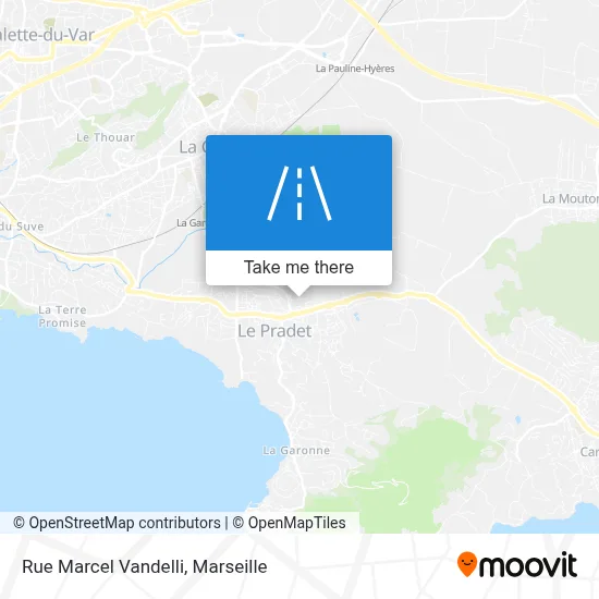 Rue Marcel Vandelli map