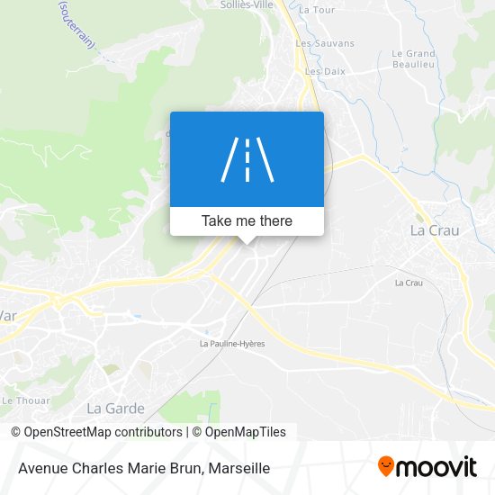 Avenue Charles Marie Brun map