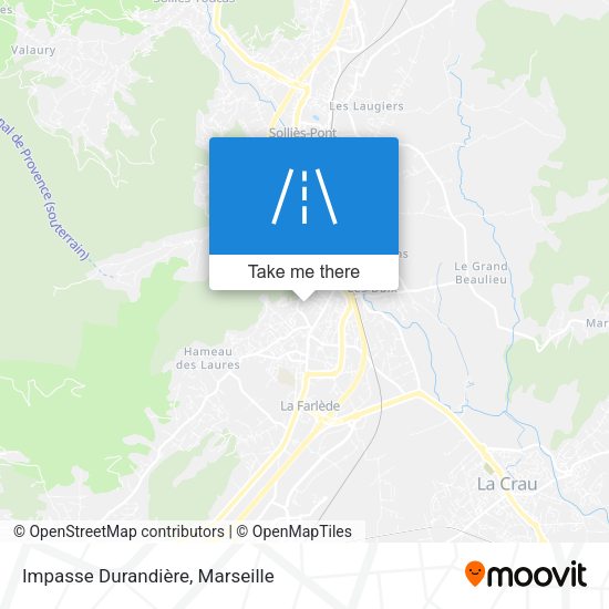 Impasse Durandière map