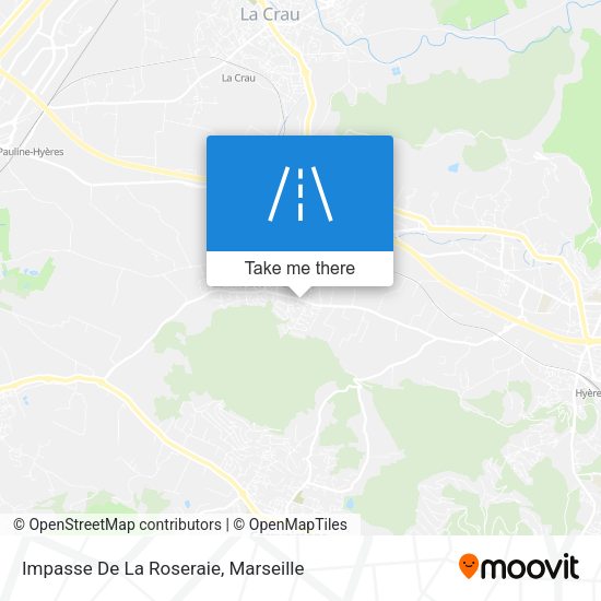Impasse De La Roseraie map