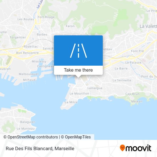 Rue Des Fils Blancard map