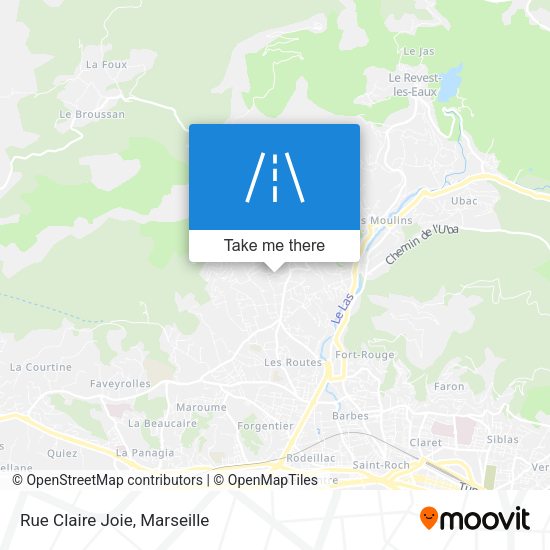 Rue Claire Joie map